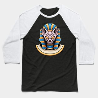 Egypt Sphinx Cat Baseball T-Shirt